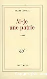 Ai-je une patrie