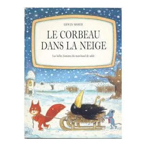 Le corbeau dans la neige