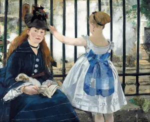 Manet, Monet, la gare Saint-Lazare